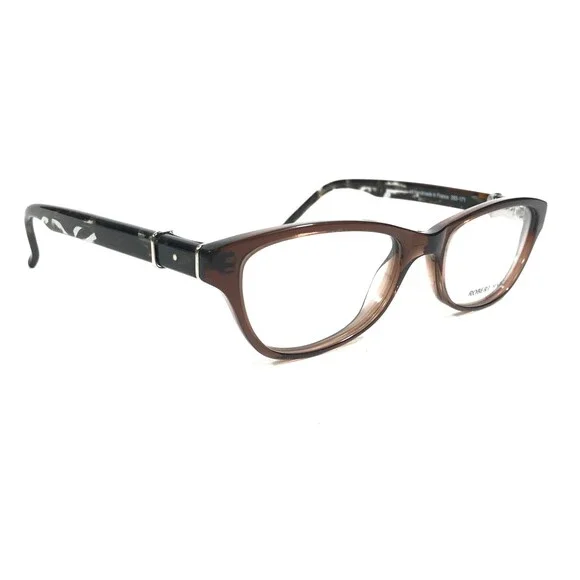 Robert Marc Eyeglasses Frames 283-171 Brown Tortoise Cat Eye Full Rim 50-18-135 - Picture 3 of 10